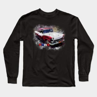 1955 Ford vintage classic car Long Sleeve T-Shirt